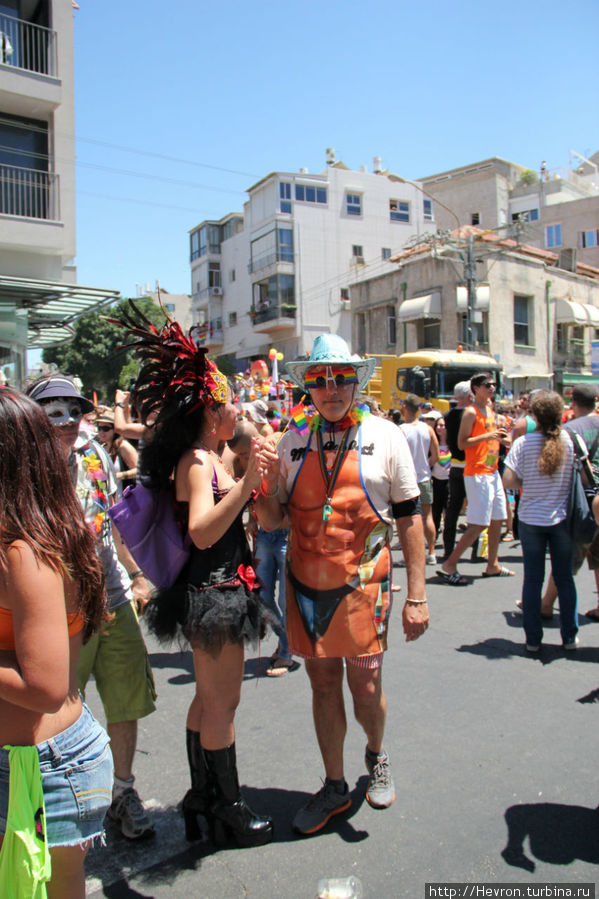 Гей парад в Тель Авиве Тель-Авив, Израиль
