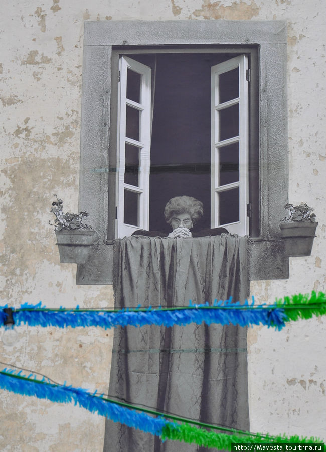 Роспись на стене Обидуша. Португалия