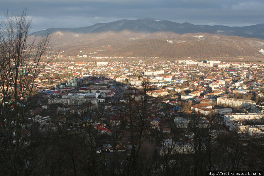 Хустский замок на горе Хуст, Украина