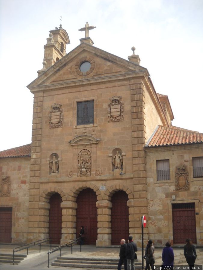 Фасад церкви Саламанка, Испания