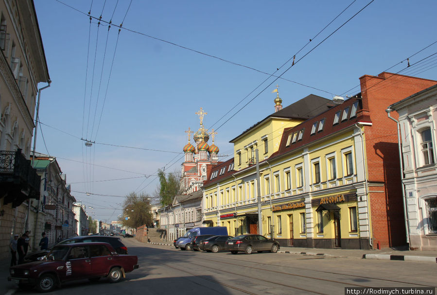 Рождественская нижний новгород карта