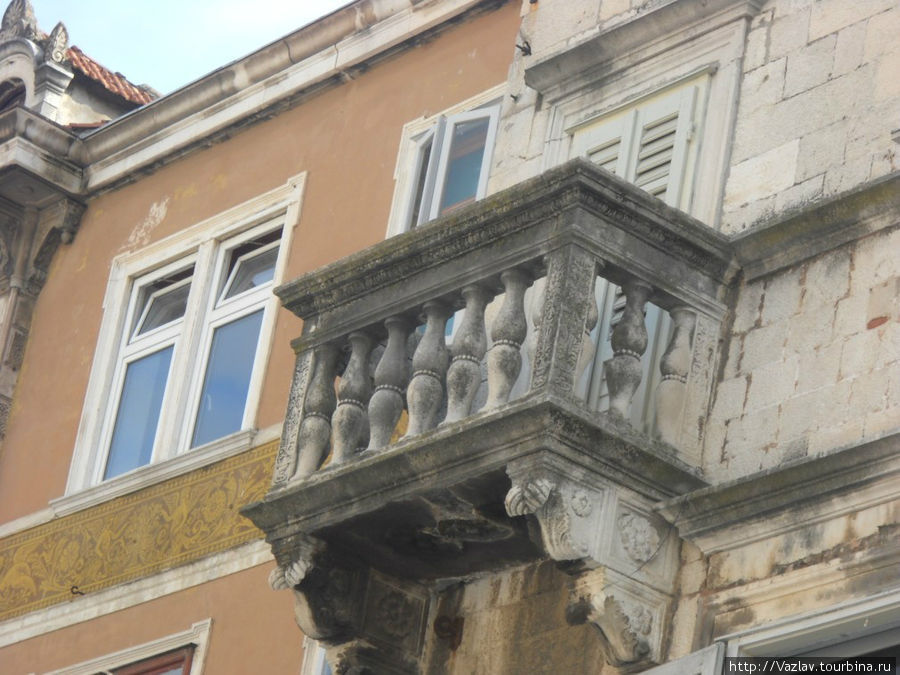 Балкончик типа как у Джульетты Сплит, Хорватия