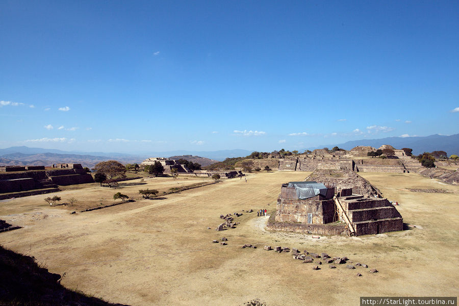 Мексика, археологический сайт Монте Альбан Оахака, Мексика