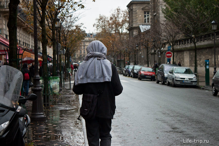 Дождливый Париж Париж, Франция