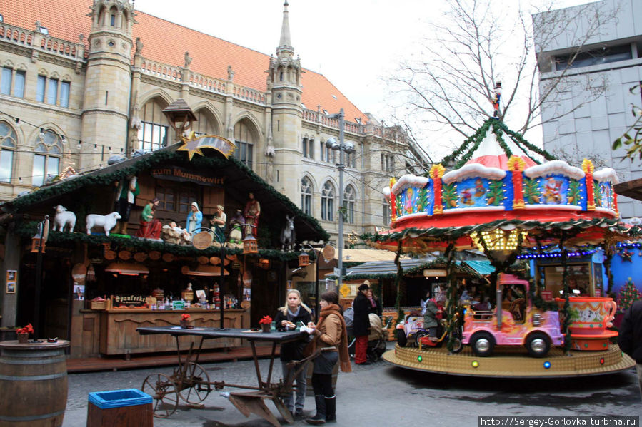 Рождественские ярмарки  Европы, Брауншвейг и Хильдесхайм Германия