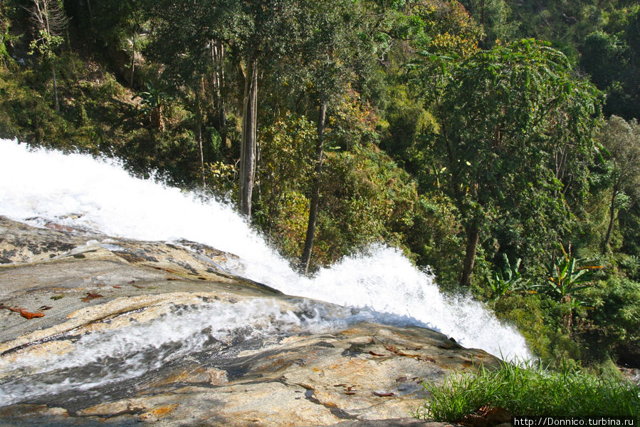 Что может быть общего у водопада со слоном? Национальный парк Дой-Интанон, Таиланд