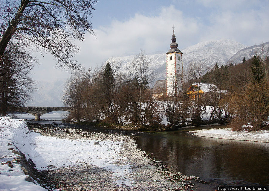Собор св. Яниса. Юлийские Альпы, Словения