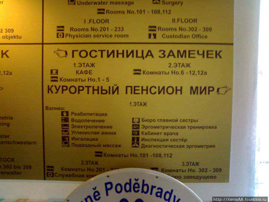 Еще один городок курорт Подебрады Подебради, Чехия