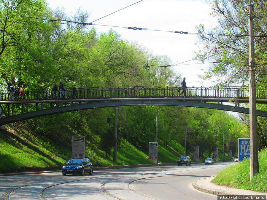 Мост Пассионарии - мост Влюблённых Харьков, Украина