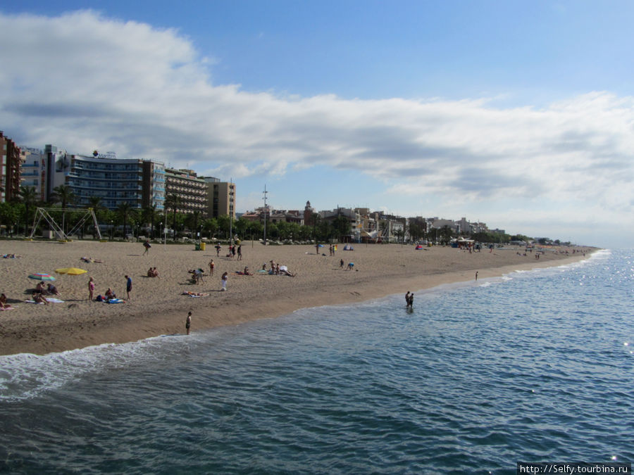 Пляжи города Калелла Калелья, Испания