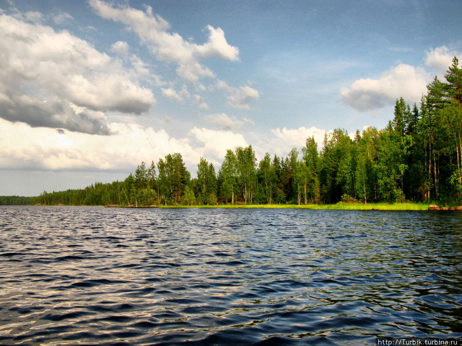 От озера до озера Республика Карелия, Россия