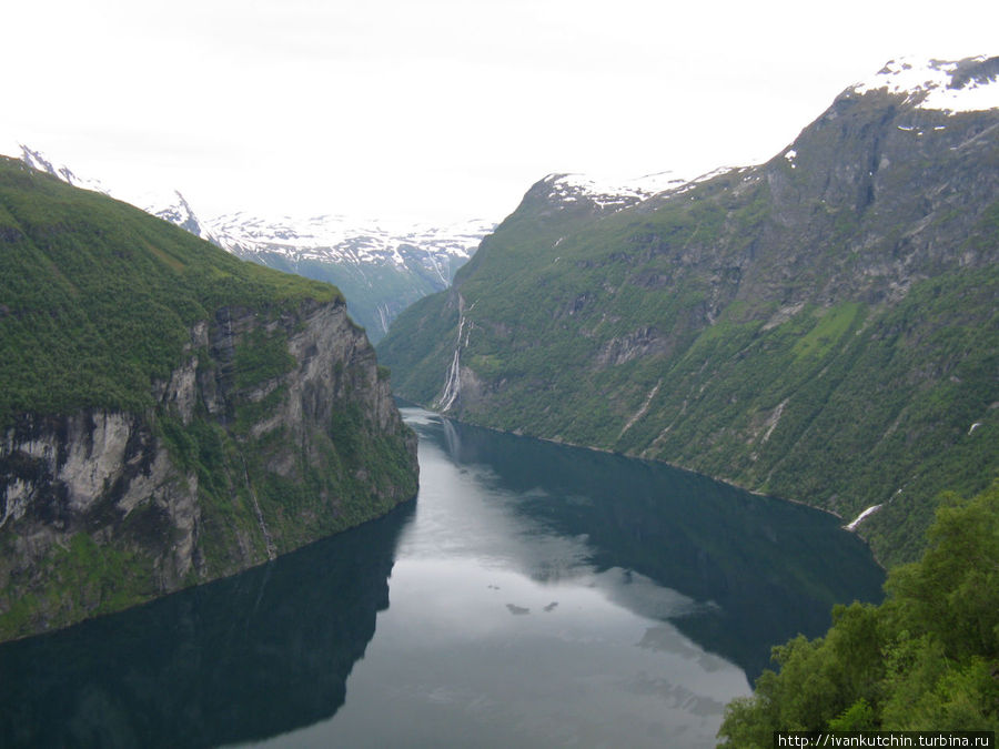 Водопад Три сестры Гейрангер - Гейрангерфьорд, Норвегия