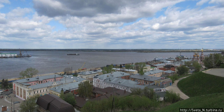 Вид с набережной Федоровского Нижний Новгород, Россия