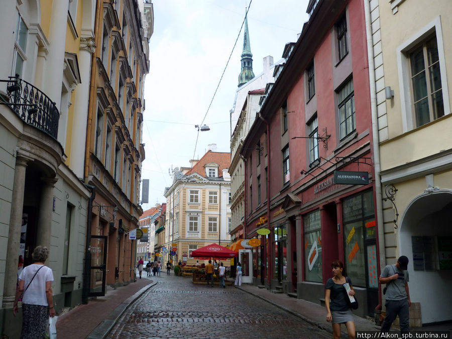 В тихих улочках Риги Рига, Латвия