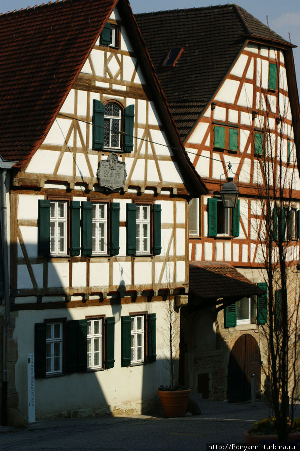 Дом,в ктором родился Шиллер. Марбах-на-Неккаре, Германия