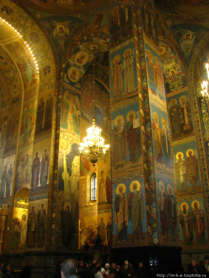 Мозаичное убранство храма Санкт-Петербург, Россия