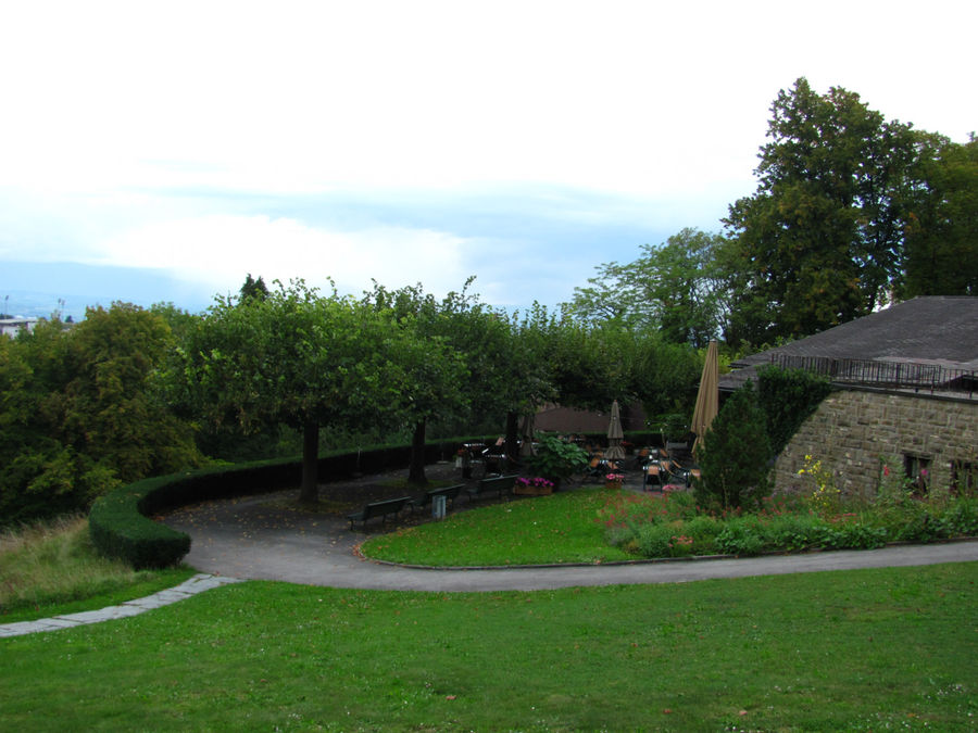 Парк Эрмитаж и смотровая площадка Синьяль Лозанна, Швейцария