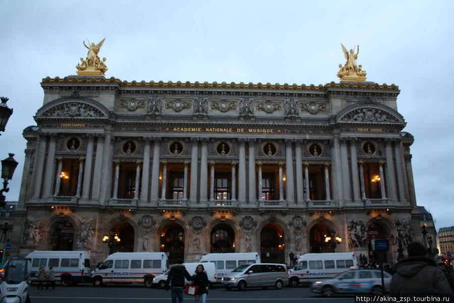 Большая опера Париж, Франция