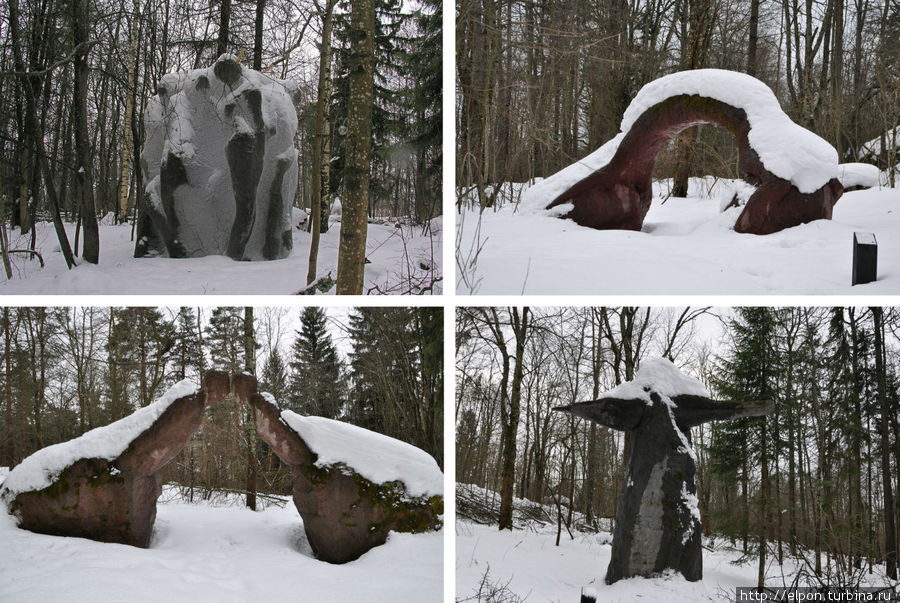 Скульптуры Олави Лану