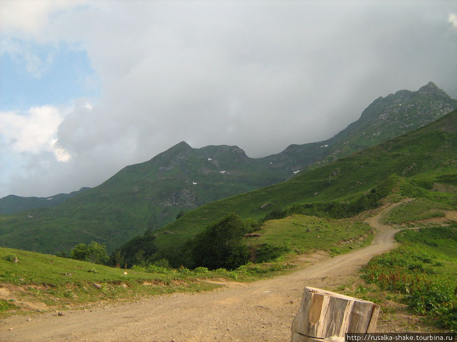 Абхазия, где-то высоко в горах... Абхазия