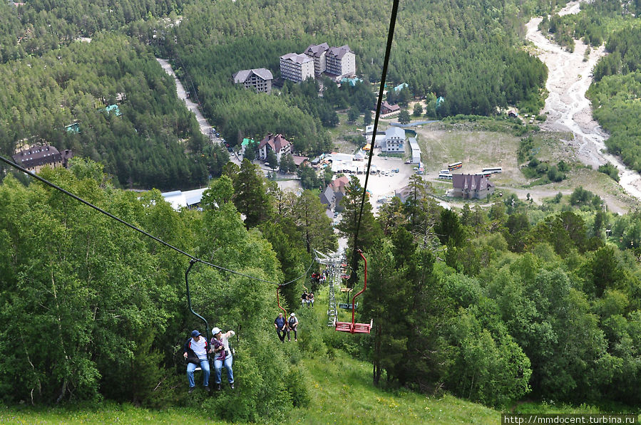 Гора Чегет летом Кабардино-Балкария, Россия