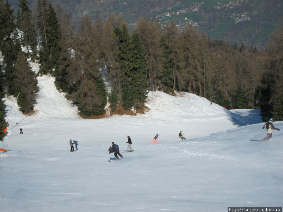 Горнолыжный район катания Paradiski / Les Arcs Ла-Плань, Франция