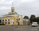 Вокзал в Бердичеве находится на окраине города.