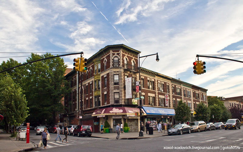 Ditmas Park — дома в Викторианском стиле Нью-Йорк, CША