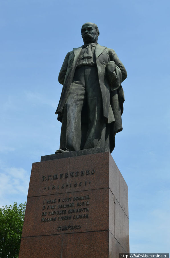 Памятник Т.Г. Шевченко