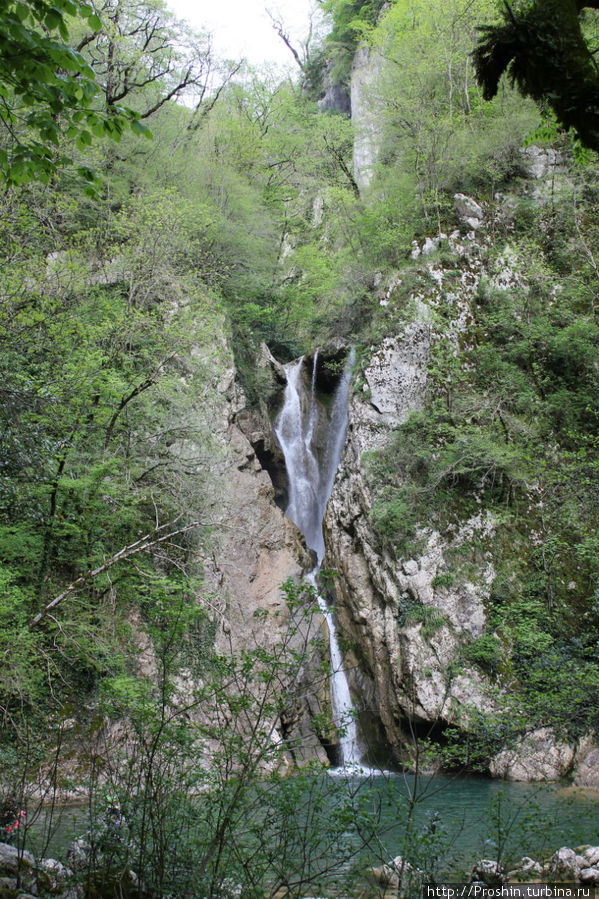 Агурские водопады Сочи, Россия