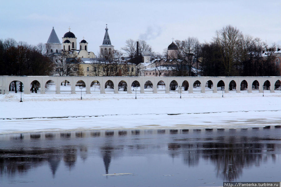 Ярославово дворище на торговой стороне Великий Новгород, Россия