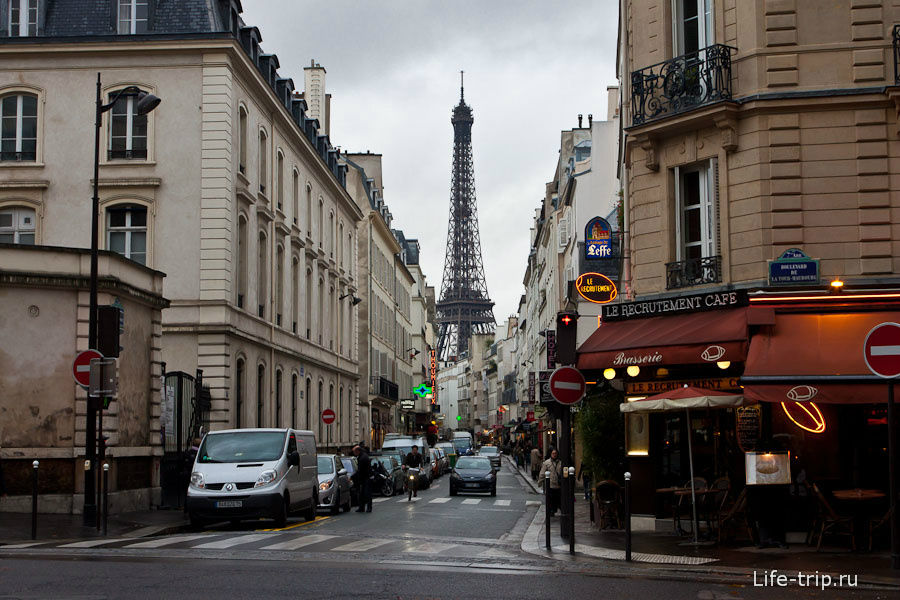 Дождливый Париж Париж, Франция