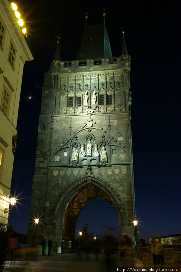 Староместская башня со Старого места Прага, Чехия