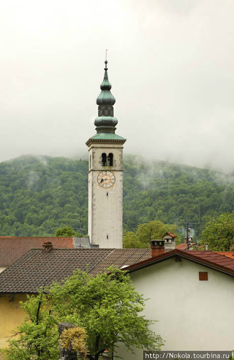 Церковь Успения Богородицы Кобарид, Словения