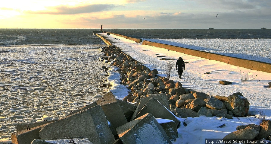 Берег балтийского моря. (район Кароста) Лиепая, Латвия