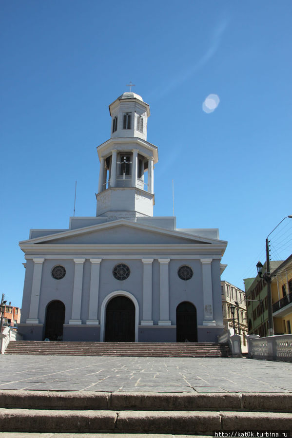 Злополучная церковь Матриз Вальпараисо, Чили