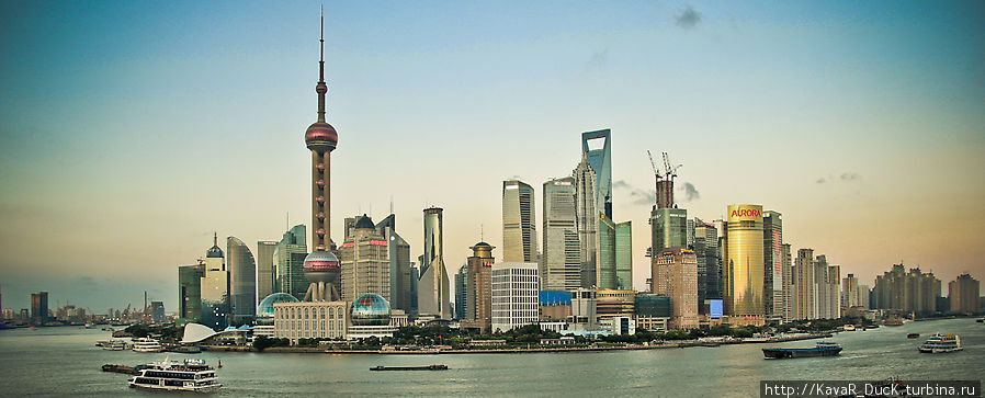 Знаменитая Шанхайская панорама Шанхай, Китай