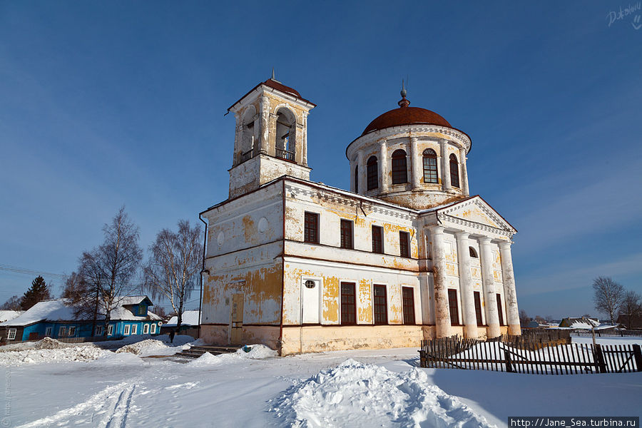 Церковь соловецких святых Зосимы и Савватия Каргополь, Россия