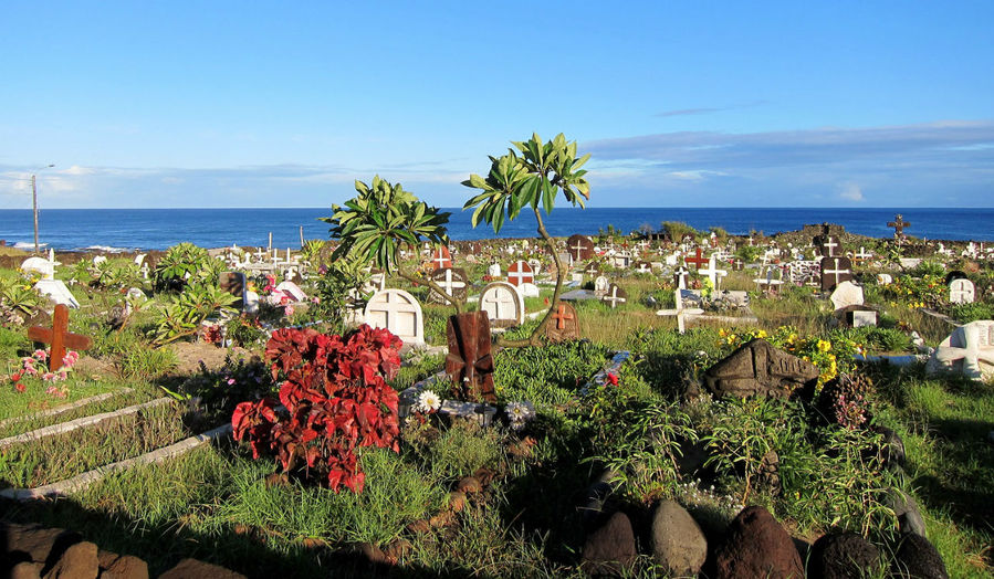 Кладбище острова Пасхи Ханга-Роа, остров Пасхи, Чили