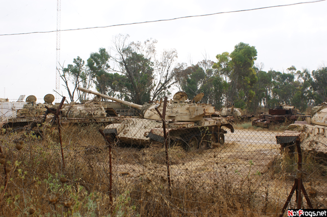Вблизи танкового кладбища Южный округ, Израиль