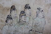 Рисунки на стенах гробницы