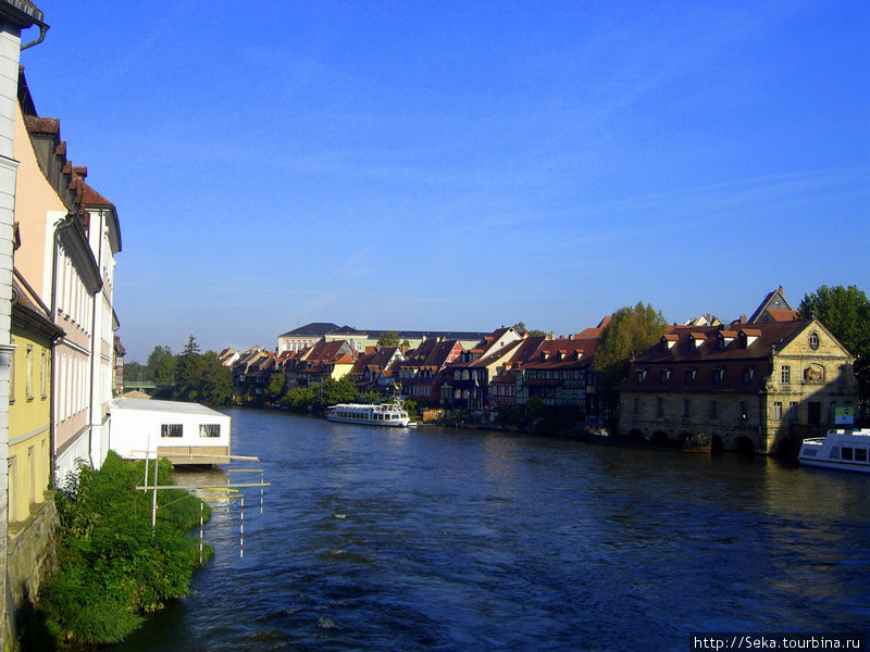 Бамберг - город на реке Регниц Бамберг, Германия