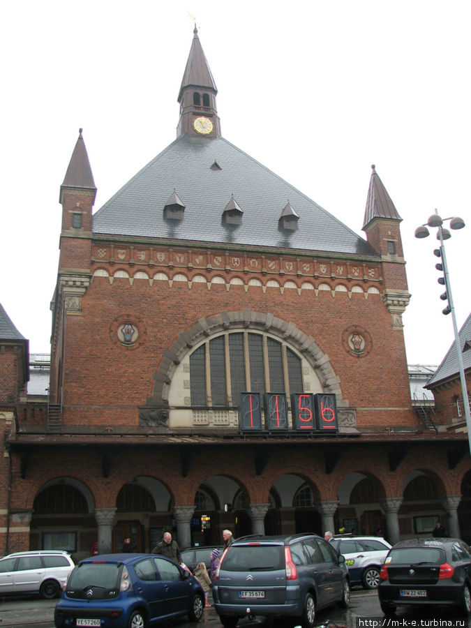 Центральный вокзал. Начало экскурсии Копенгаген, Дания