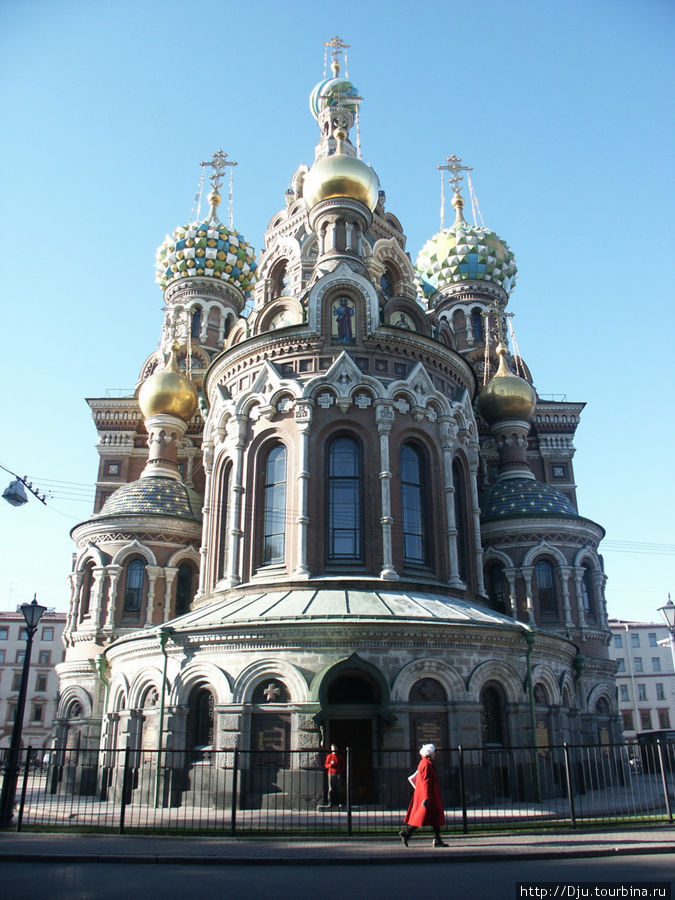Храм Спаса на крови на канале Грибоедова. Санкт-Петербург, Россия