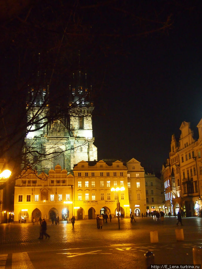 Прогулка по вечерней Праге Прага, Чехия