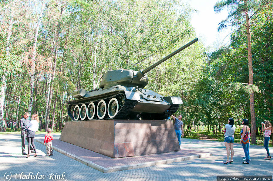 Легендарный Т-34/85 Уфа, Россия