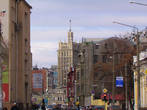 Вид от Соляниковского переулка.