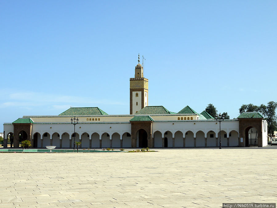Мечеть, в которой молится король Рабат, Марокко