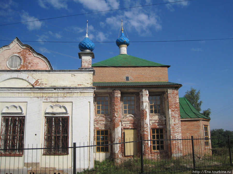 Необычная архитектура Никольской церкви Гаврилов-Ям, Россия