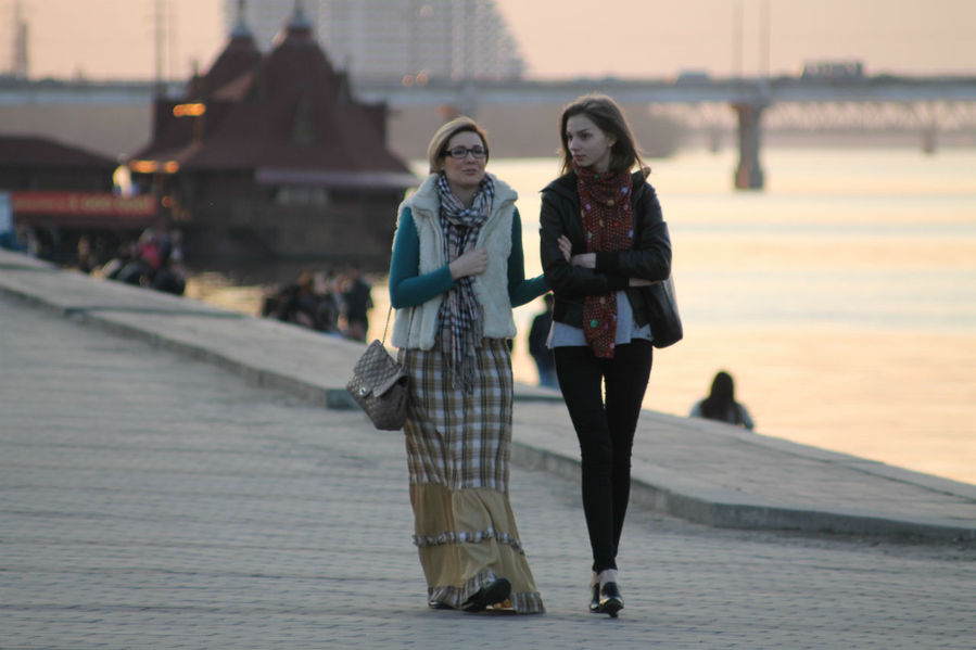 В Днепропетровск пришла весна